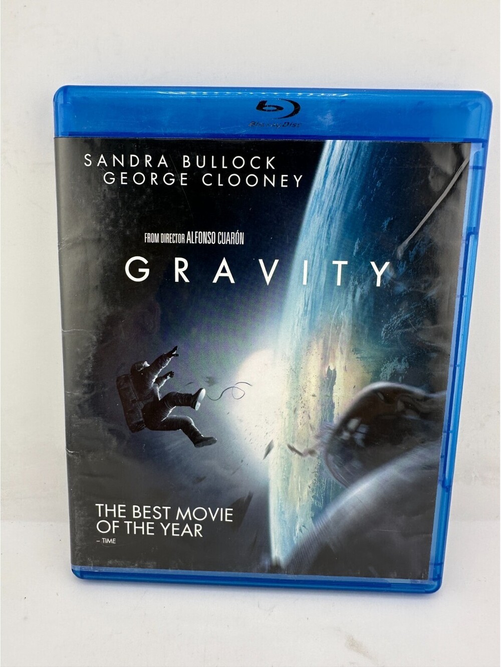 Gravity Blu-ray DVD Combo Sandra Bullock George Clooney Sci-Fi Thriller 2013